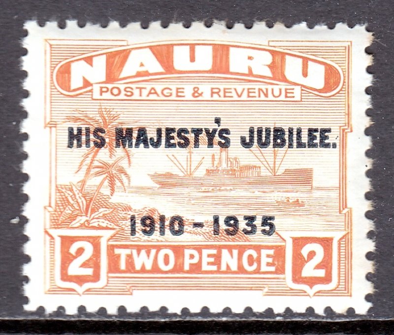 Nauru - Scott #32 - MH - Gum toning - SCV $2.50