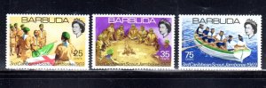 BARBUDA #36-38 1969 3RD BOY SCOUT JAMBOOEE MINT VF NH O.G