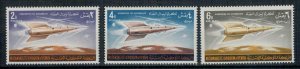 Yemen Kingdom 1964 MNH Stamps Mi K76-78A Space