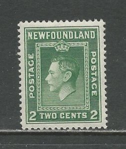 Newfoundland Scott catalog # 245 Unused Hinged