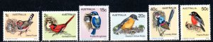 AUSTRALIA 713-8 MNH SCV $3.05 BIN $1.85 BIRDS