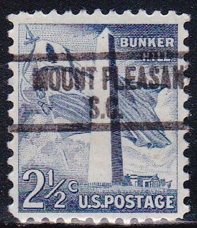 Precancel - Mount Pleasant, SC PSS 813 - Town and Type Issue