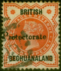 Bechuanaland 1888 1/2d Vermilion SG40 Fine Used