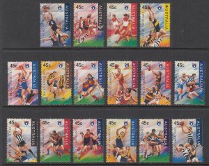 Australia 1492-1507 MNH VF