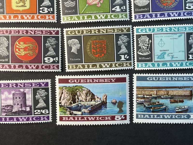 GUERNSEY # 8-23-MINT NEVER/HINGED--COMPLETE SET--1969-70