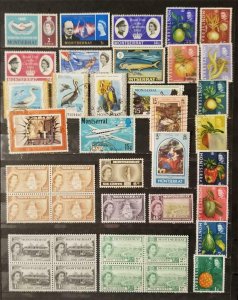 MONTSERRAT Premium Stamp Lot MH Used T2620