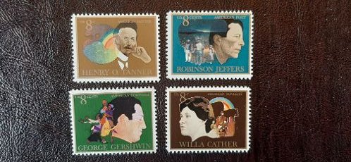 US Scott # 1484-1487; 8c American Arts; 4 MNH, og; F/VF centering