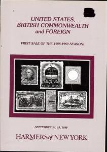 HR Harmer: Sale # 2817-2818  -  United States, British Co...