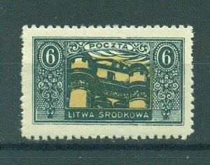 Central Lithuania sc# 40 mh cat value $.60