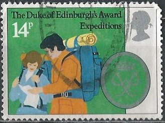 Great Britain 952 (used) 14p Duke of Edinburgh’s Award (1981)