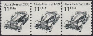 2131 Stutz Bearcat PNC Plate #4 MNH