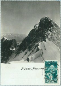71033 - ITALY - postal history - MAXIMUM MAP - nature mountains 1957-