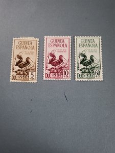 Stamps Spanish Guinea Scott #B22-4 h