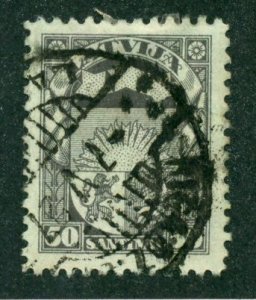 Latvia 1923 #125 U SCV(2022)=$0.35