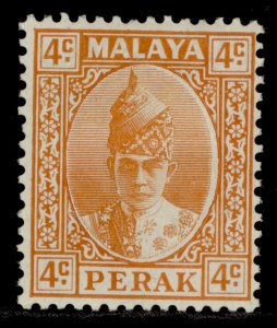 MALAYSIA - Perak GVI SG107, 4c orange, M MINT. Cat £42.