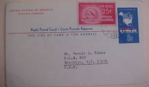 US # U X 20R GERMANY AIRMAIL 1969