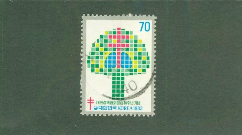 KOREA 1354 USED BIN $0.50