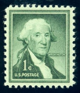 US Stamp #1031 Washington 1c - PSE Cert - SUPERB 98 - MOGNH - SMQ $110.00