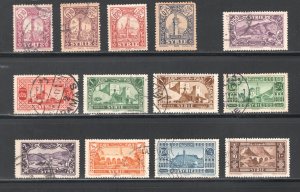 Syria  #208-9, 211, 213-7, 219-0, 222, 225-6  VF, Used, CV $4.75 .....  6160032