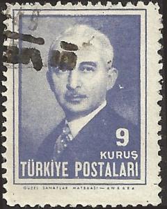 TURKEY - #937 - Used - SCV-0.25