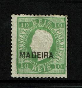 Madeira SC# 20, Mint Hinged, Hinge Remnant, toned, see notes - S6164