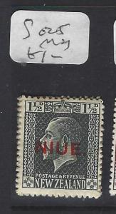 NIUE    (P0310B)  KGV 1 1/2D  SG 25    MOG