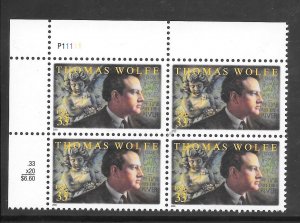 #3444 MNH Plate Block