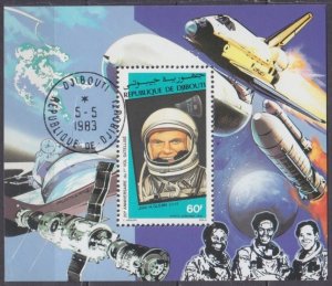 1982 Djibouti 328/B57 used Astronaut John Glenn 6,00 €