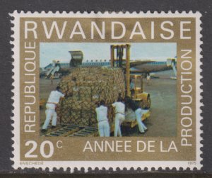 Rwanda 699 Loading Cargo At The Airport 1975