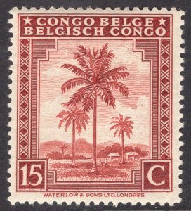 BELGIAN CONGO SCOTT 189