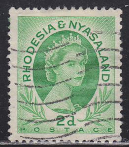 Rhodesia & Nyasaland 143 Queen Elizabeth II 1954