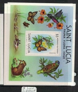 St Lucia Butterfly SC 542 MNH (4efz) 