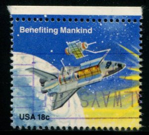 1914 18c Space Achievement, used