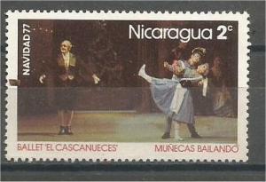 NICARAGUA, 1977, MNH 2c, Christmas, Scott 1057