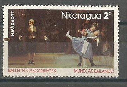 NICARAGUA, 1977, MNH 2c, Christmas, Scott 1057