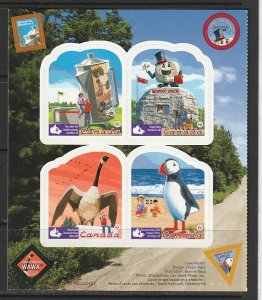 2010 Canada - Sc 2401a - MNH VF - Booklet Pane - Roadside Attractions - 2