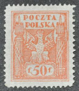 DYNAMITE Stamps: Poland Scott #174  UNUSED