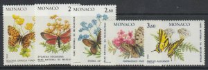 Monaco, Scott 1426-1430 (Yvert 1420-1424), MNH