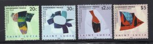 St. Lucia 2006 Set of 4 Art by Xavier, Scott 1228-1231 MNH, value = $6.00