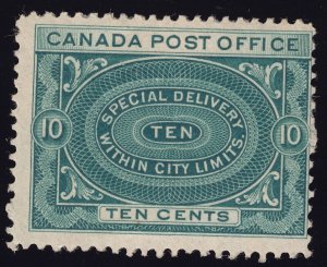 Canada Scott E1 Mint HR Some Gum Dist. Lot # AC7078