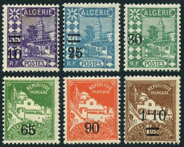 Algeria 68-73,MNH.Michel 71-76. 1927.Mosques.Sidi Abd-er-Rahman,La Pecherie.