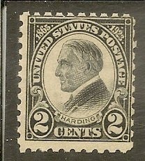 USA  Scott 612   Harding   MNH