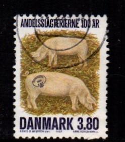 Denmark -  #841 Bacon Factories - Used