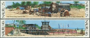 Nauru 1982 SG263a-265a Ocean Thermal Energy pairs MNH