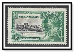 Cayman Islands #81 Silver Jubilee NG
