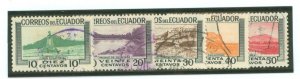 Ecuador #577-581 Used Single