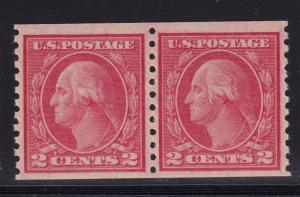 492 pair VF-XF original gum never hinged with nice color cv $ 50 ! see pic !