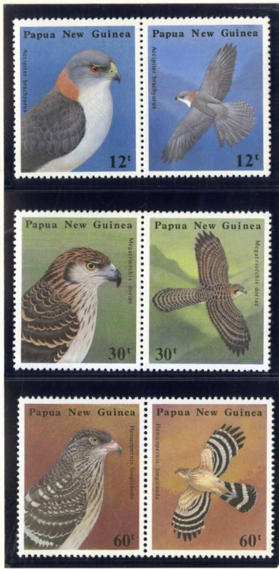 PAPUA NEW GUINEA 621a,623a, & 625a MNH SCV $9.00 BIN $4.50