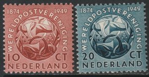 Netherlands 1949 Sc 323-4 set MH*