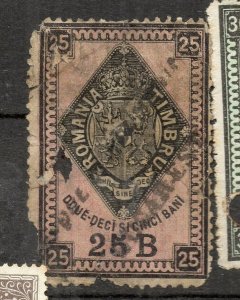 Romania: Early 1900s Fine Used Revenue Value NW-165242